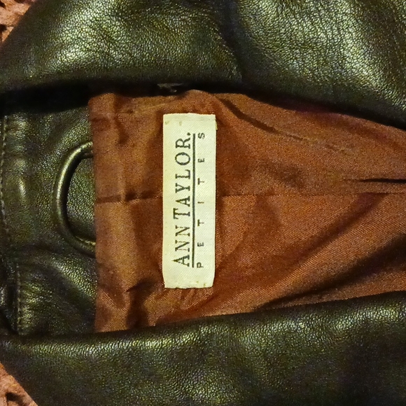 Ann Taylor (petite) Brown Vest - Picture 2 of 4